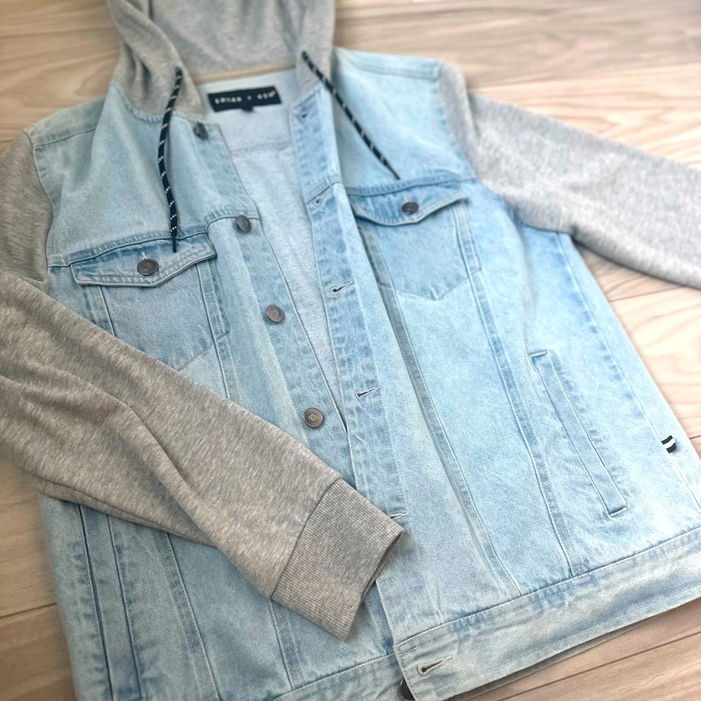 Men’s medium Edgar + Ash denim jacket